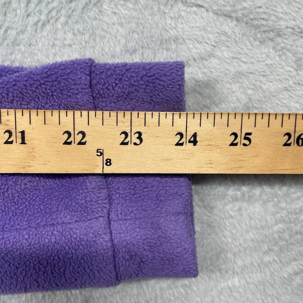 Set Of 2 Columbia Fleece Jacket & Hoodie Kids Size M 10/12 Purple‎ Teal Full Zip
